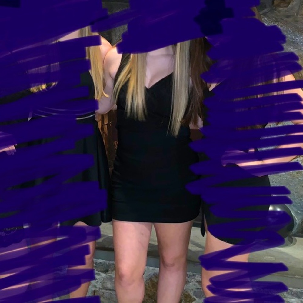 Mini Bodycon Black Dress